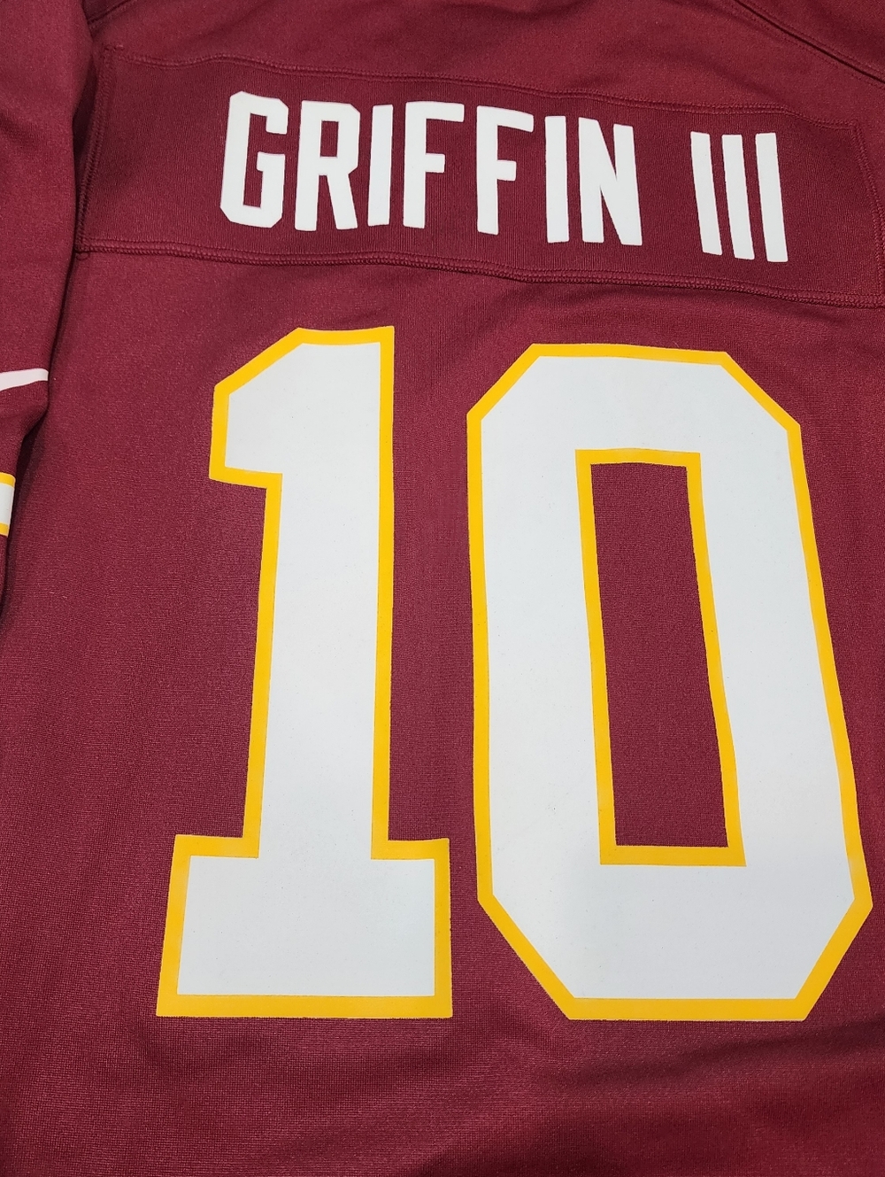 Nike On Field Washington Redskins Robert Griffin III #10 Jersey Men’s XL NFL